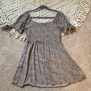 XS, American Eagle Dress with Smocked Top